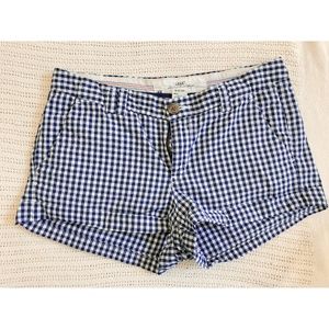 H&M Blue Gingham Shorts
